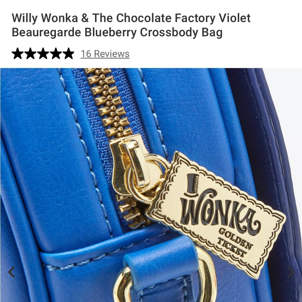 Violet Beauregarde Hot Topic Crossbody Bag - Picture 5 of 5